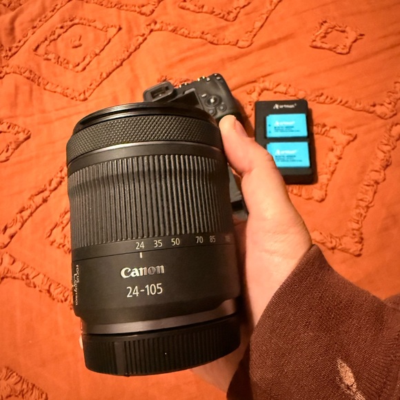 Canon EOS R Mirrorless Camera with Lens and Accessories - Black